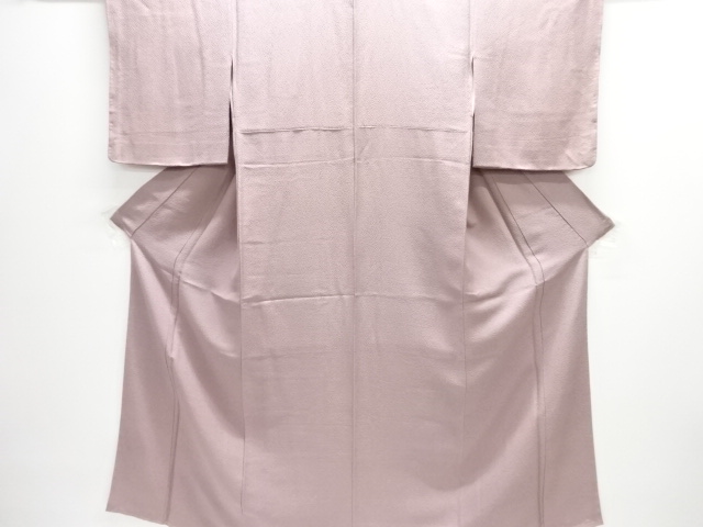 JAPANESE KIMONO / UNUSED IROMUJI / SILK / WEAVE PATTERN